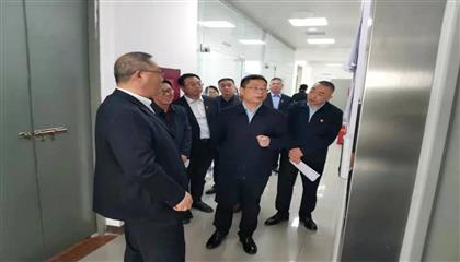 市委常委、組織部長(zhǎng)張鵬飛蒞臨遂寧興業(yè)集團(tuán)調(diào)研